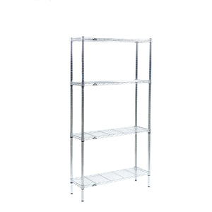 Ayoubi Wire Shelving (Chrome Plated) - Model No. W50100 - Ayoubi Steel Furniture Factory