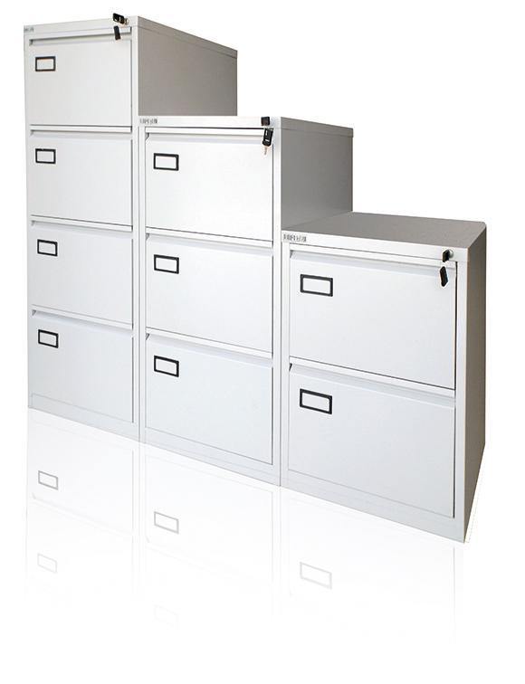 Ayoubi 2-3-4 Drawer Filing Cabinets - Model No. 102 - Ayoubi Steel Furniture Factory