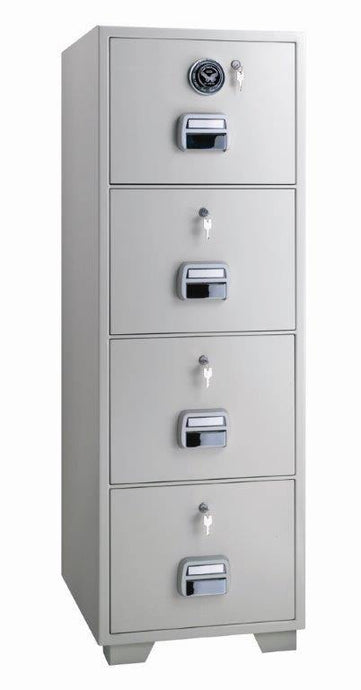 Ayoubi Fire Resistant 2 and 4 Drawer Filing Safes - Model No. SF680-4DKK - Ayoubi Steel Furniture Factory