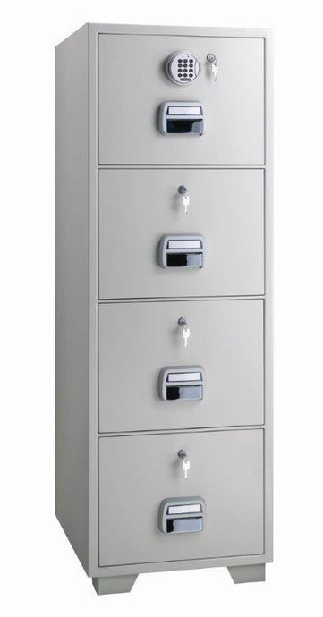 Ayoubi Fire Resistant 2 and 4 Drawer Filing Safes - Model No. SF750-4EKK - Ayoubi Steel Furniture Factory