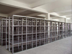 Ayoubi Boltless Shelving System - Upright - Model No. SBU200 - Ayoubi Steel Furniture Factory